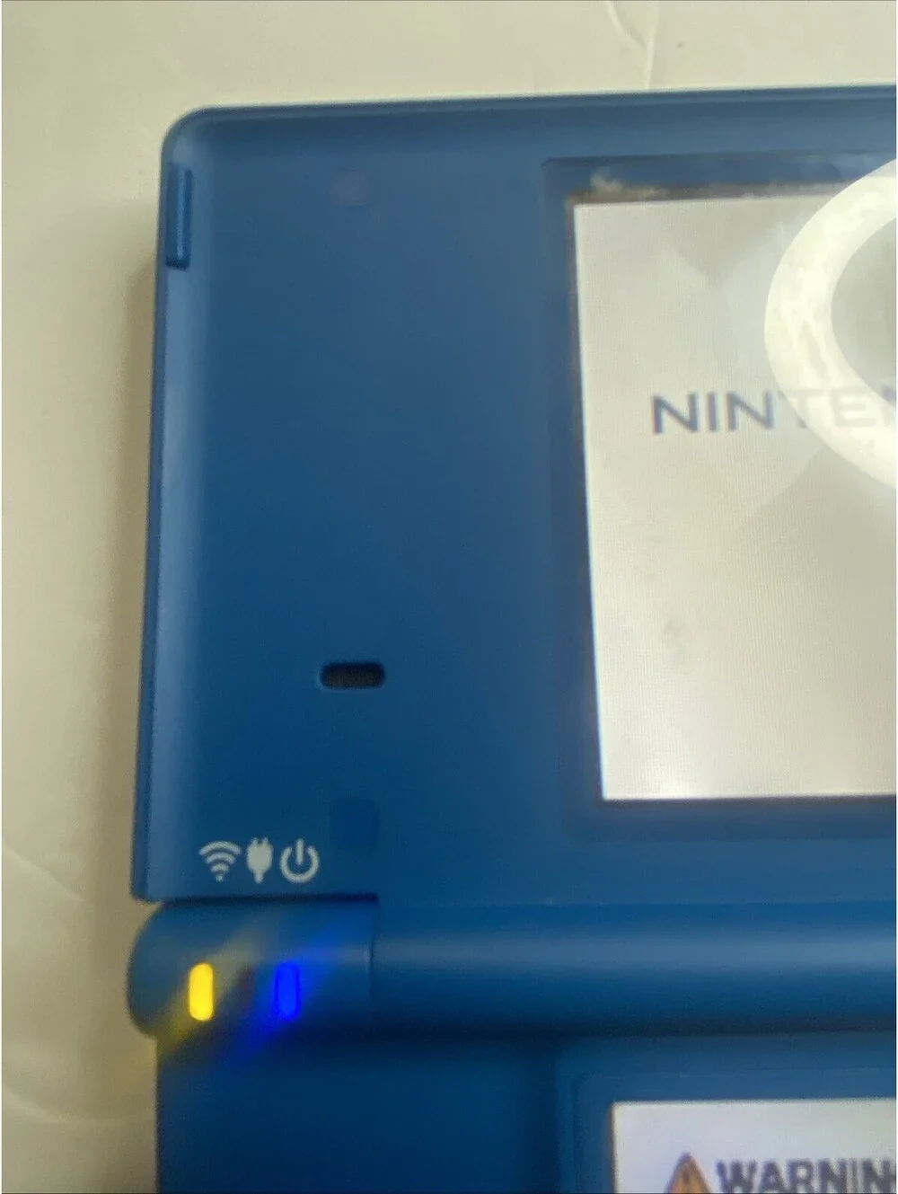 Nintendo DSI Handheld System Midnight Turns On With Stylus Read Description